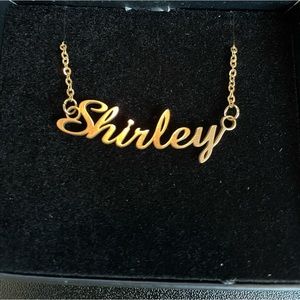 Mint & Lilly Name Necklace - Shirley